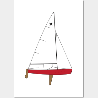 Windmill Sailboat One-Design Class Posters and Art